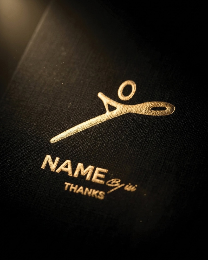 Gold NAME by Isi packaging detail