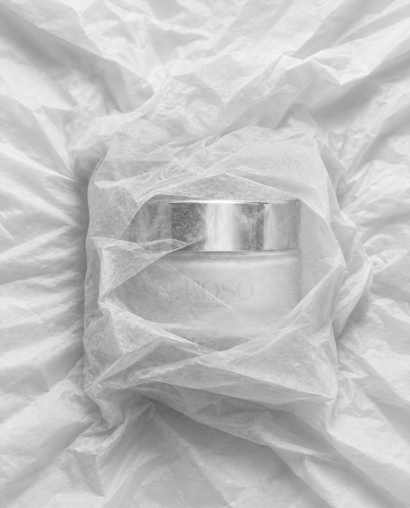 Leoso Selfcare — wrapped in tissue